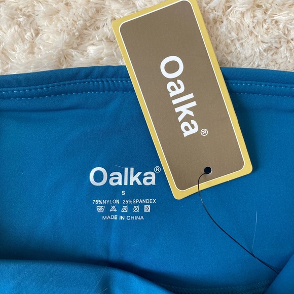 High Waisted Spandex Workout Shorts - Picture 3 of 4